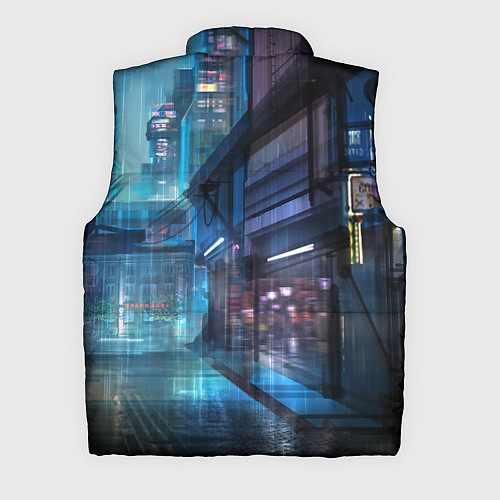 Мужской жилет GTA / 3D-Светло-серый – фото 2