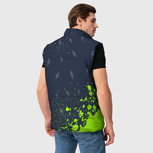 Мужской жилет AC DС / 3D-Черный – фото 4