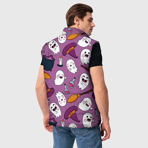 Мужской жилет Halloween 2020 / 3D-Черный – фото 4