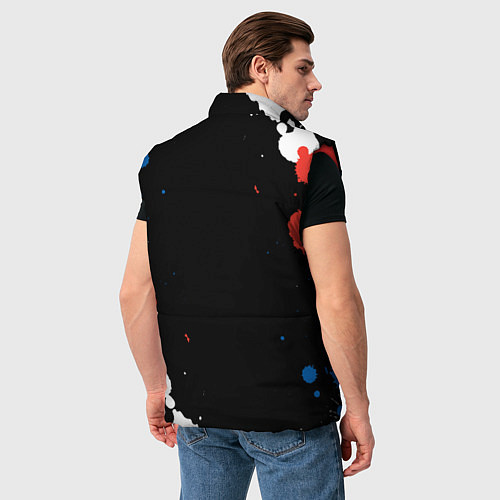 Мужской жилет Герб / 3D-Красный – фото 4