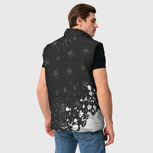 Мужской жилет ЪУЪ СЪУКА / 3D-Черный – фото 4