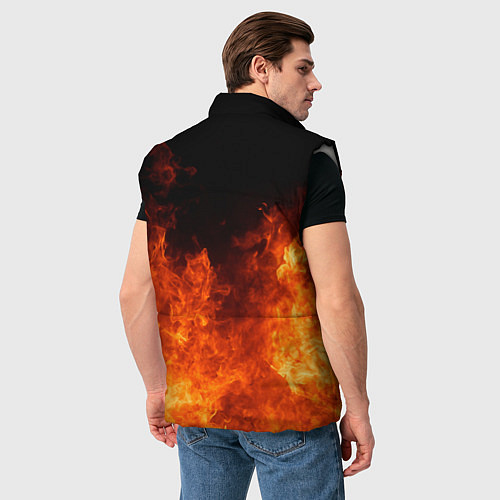 Мужской жилет FALLOUT ФЭЛЛАУТ / 3D-Светло-серый – фото 4