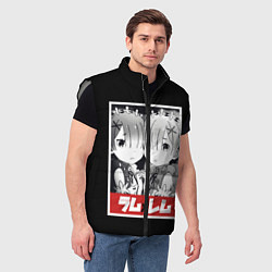 Мужской жилет Re:Zero, цвет: 3D-светло-серый — фото 2