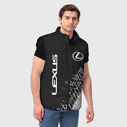 Мужской жилет LEXUS ЛЕКСУС, цвет: 3D-черный — фото 2