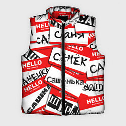 Мужской жилет Hello, my name is, цвет: 3D-красный