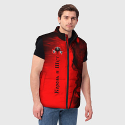Мужской жилет КОРОЛЬ И ШУТ, цвет: 3D-черный — фото 2