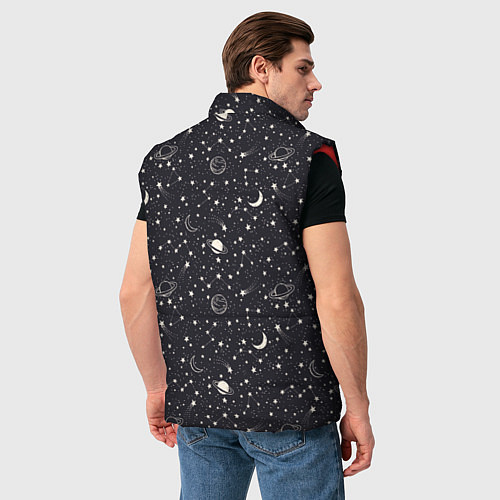 Мужской жилет Among Us - Среди Нас / 3D-Красный – фото 4