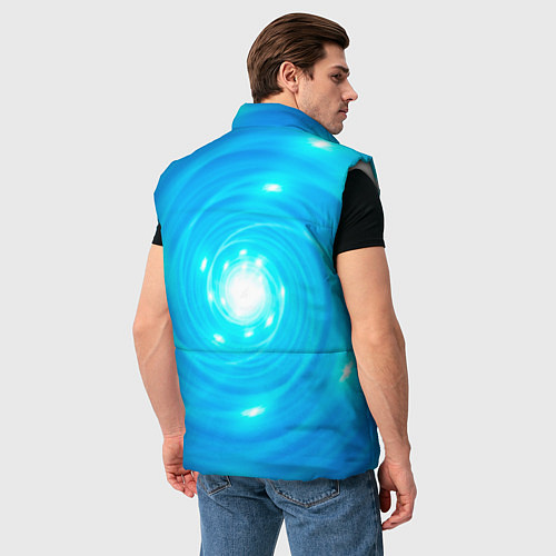 Мужской жилет Among Us карты / 3D-Светло-серый – фото 4