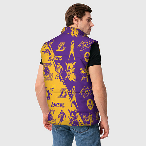 Мужской жилет КОБИ БРАЙАНТ / 3D-Черный – фото 4