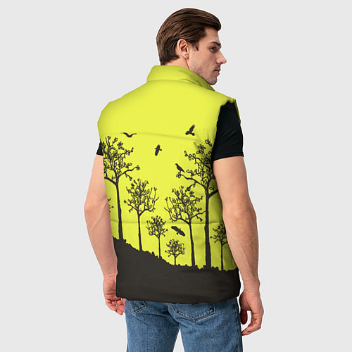 Мужской жилет Siren Head / 3D-Черный – фото 4