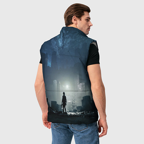 Мужской жилет Control Контрол / 3D-Светло-серый – фото 4