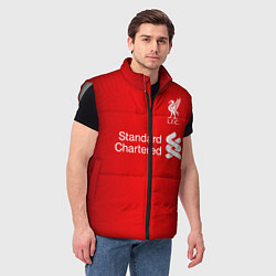 Мужской жилет LIVERPOOL домашняя сезон 2021, цвет: 3D-светло-серый — фото 2