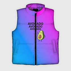 Мужской жилет Авокадо, цвет: 3D-светло-серый