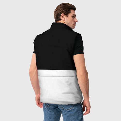 Мужской жилет Сноубордисты / 3D-Черный – фото 4