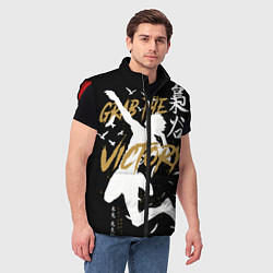 Мужской жилет Haikyuu Haikyu Haikuu, цвет: 3D-красный — фото 2