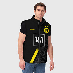 Мужской жилет BORUSSIA выездная сезон 2021, цвет: 3D-черный — фото 2