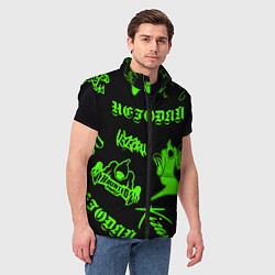 Мужской жилет KIZARU HAUNTED FAMILY, цвет: 3D-черный — фото 2
