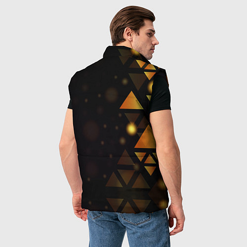 Мужской жилет Geometry / 3D-Черный – фото 4