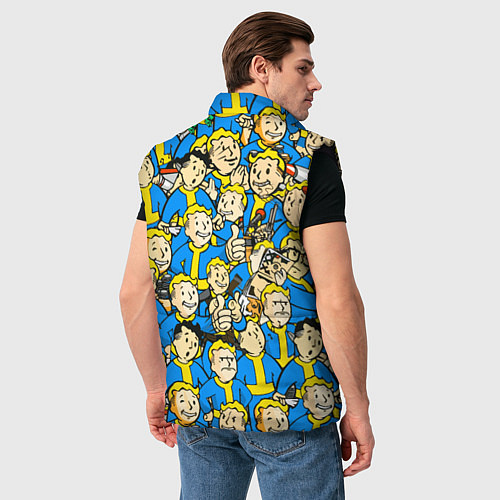 Мужской жилет FALLOUT / 3D-Черный – фото 4