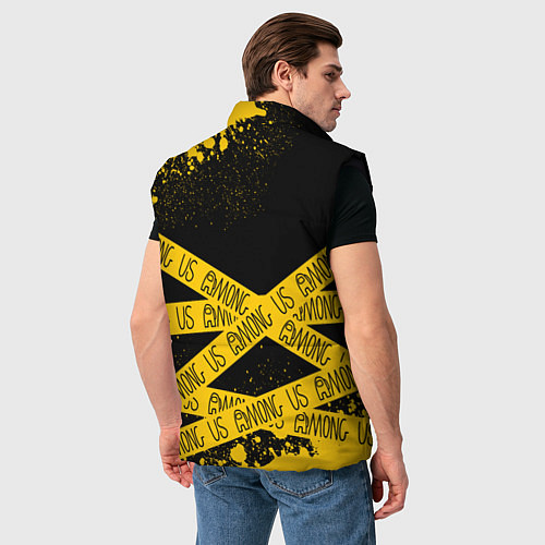 Мужской жилет AMONG US Амонг Ас / 3D-Черный – фото 4