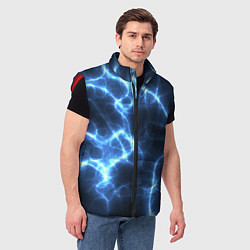 Мужской жилет Электро, цвет: 3D-красный — фото 2