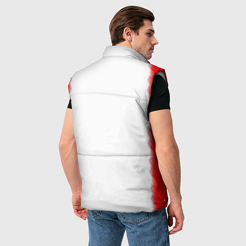 Мужской жилет Among Picachu / 3D-Светло-серый – фото 4
