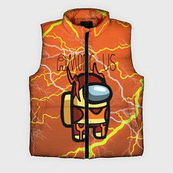 Мужской жилет Among Us Lightning Z, цвет: 3D-красный