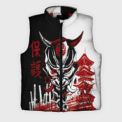 Мужской жилет Самурай Samurai, цвет: 3D-красный