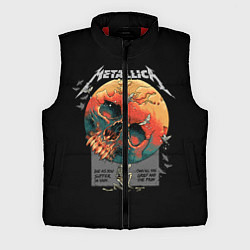 Мужской жилет Metallica, цвет: 3D-красный