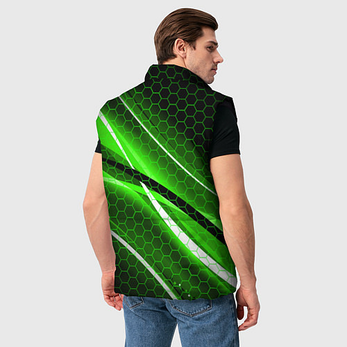 Мужской жилет Among Us х Minecraft Z / 3D-Черный – фото 4