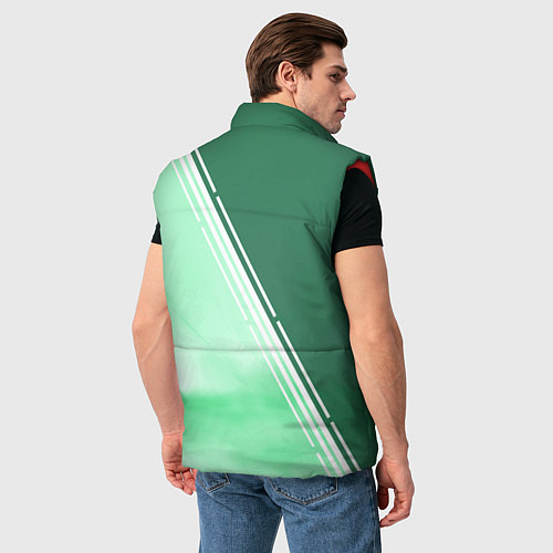 Мужской жилет Genshin Impact / 3D-Красный – фото 4