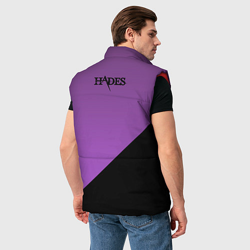 Мужской жилет Hades - Дионис / 3D-Красный – фото 4