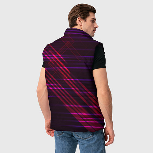 Мужской жилет Инцидент Кэмоно / 3D-Черный – фото 4