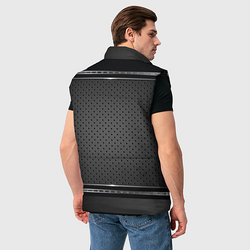 Мужской жилет MERCEDES BENZ МЕРСЕДЕС БЕНЗ / 3D-Черный – фото 4