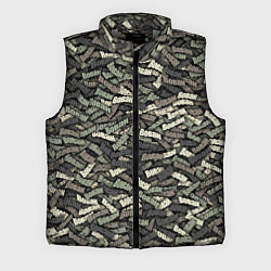 Мужской жилет Камуфляж - Вован, цвет: 3D-светло-серый