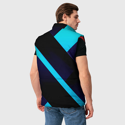 Мужской жилет Mercedes Benz / 3D-Красный – фото 4