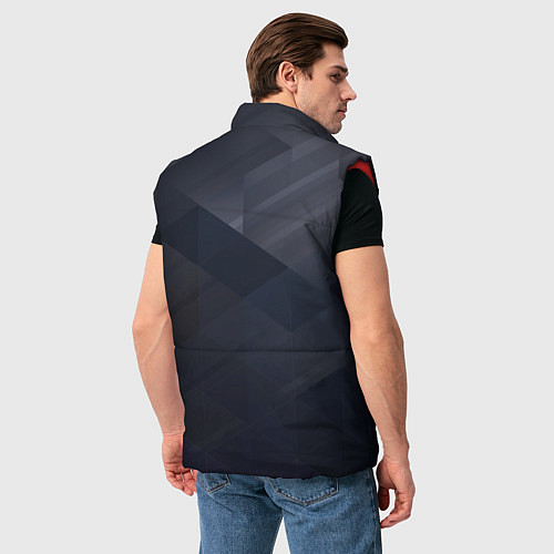 Мужской жилет Skoda VRS Z / 3D-Красный – фото 4