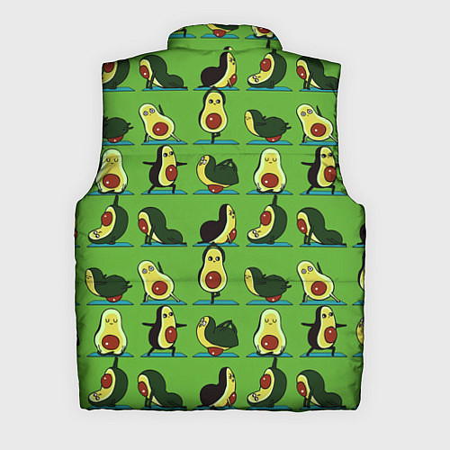 Мужской жилет Авокадо Зарядка / 3D-Светло-серый – фото 2