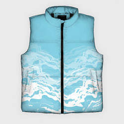 Мужской жилет Волны, цвет: 3D-черный