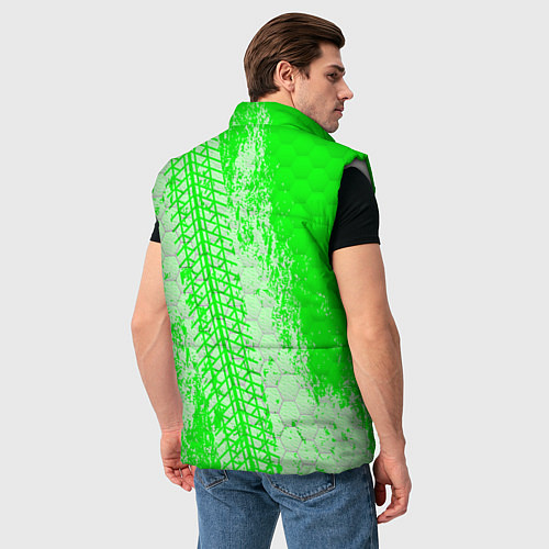 Мужской жилет SKODA / 3D-Светло-серый – фото 4