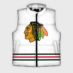 Мужской жилет Чикаго Блэкхокс Форма1, цвет: 3D-черный