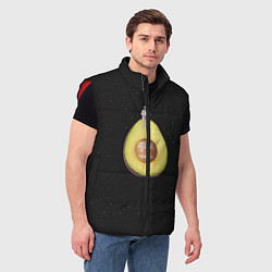 Мужской жилет Космокадо, цвет: 3D-красный — фото 2