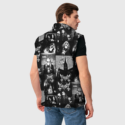Мужской жилет MAYHEM / 3D-Черный – фото 4
