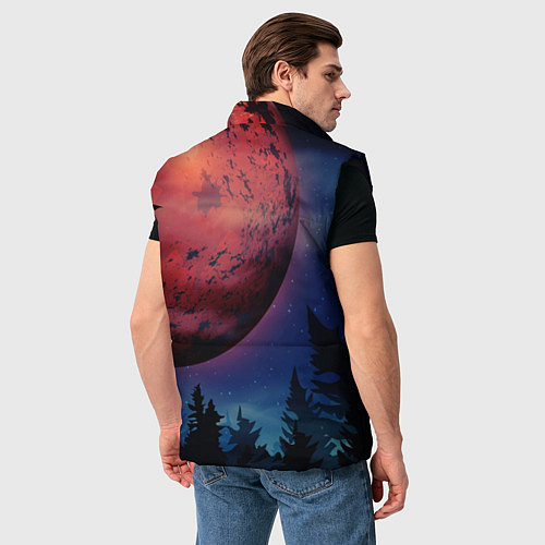 Мужской жилет Cannibal / 3D-Черный – фото 4