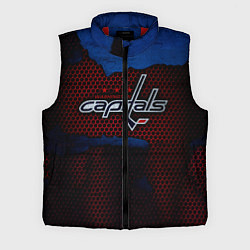 Мужской жилет WASHINGTON CAPITALS, цвет: 3D-красный