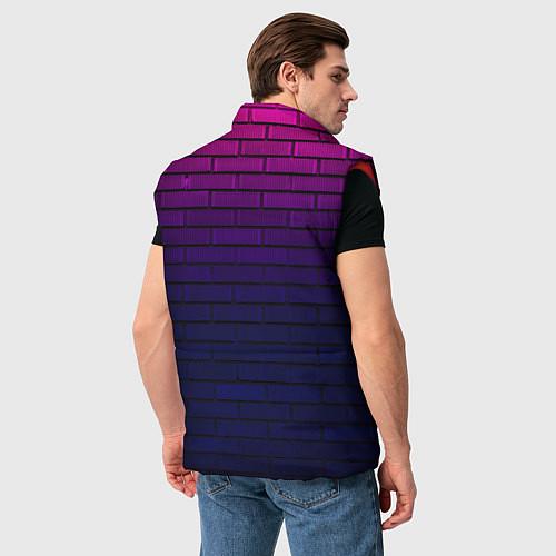 Мужской жилет FRIDAY NIGHT FUNKIN / 3D-Красный – фото 4