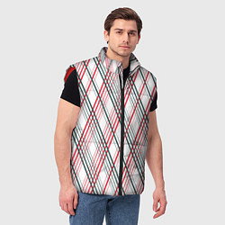 Мужской жилет Игральные карты, цвет: 3D-красный — фото 2