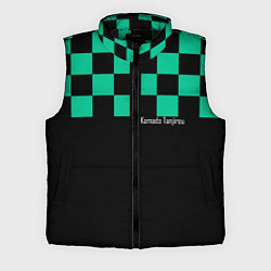 Мужской жилет Kamado Tanjirou Kimetsu no Yaiba, цвет: 3D-черный