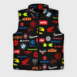 Мужской жилет Motorcycle pattern Мото паттерн Z