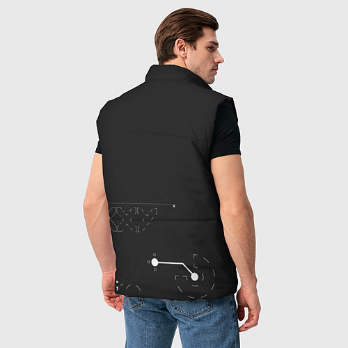 Мужской жилет Desert Eagle: Printstream Graphite / 3D-Черный – фото 4
